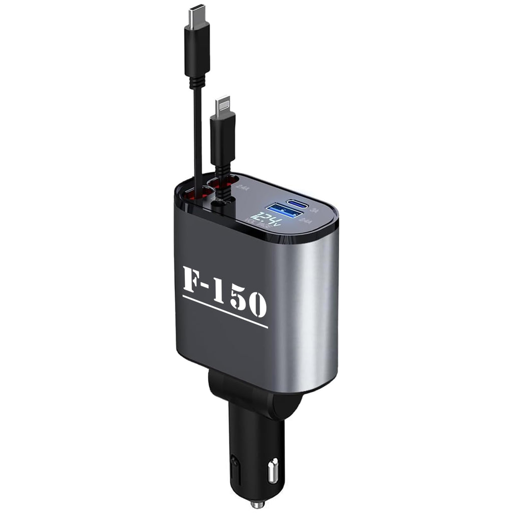 ELENAT Quick-Draw 4-in-1 Car Charger 60W for 2022-2024